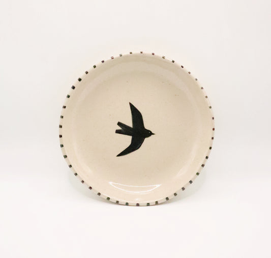 Petite assiette oiseau