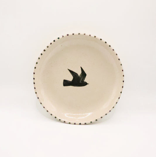 Petite assiette oiseau