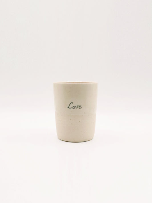 Gobelet love en grès