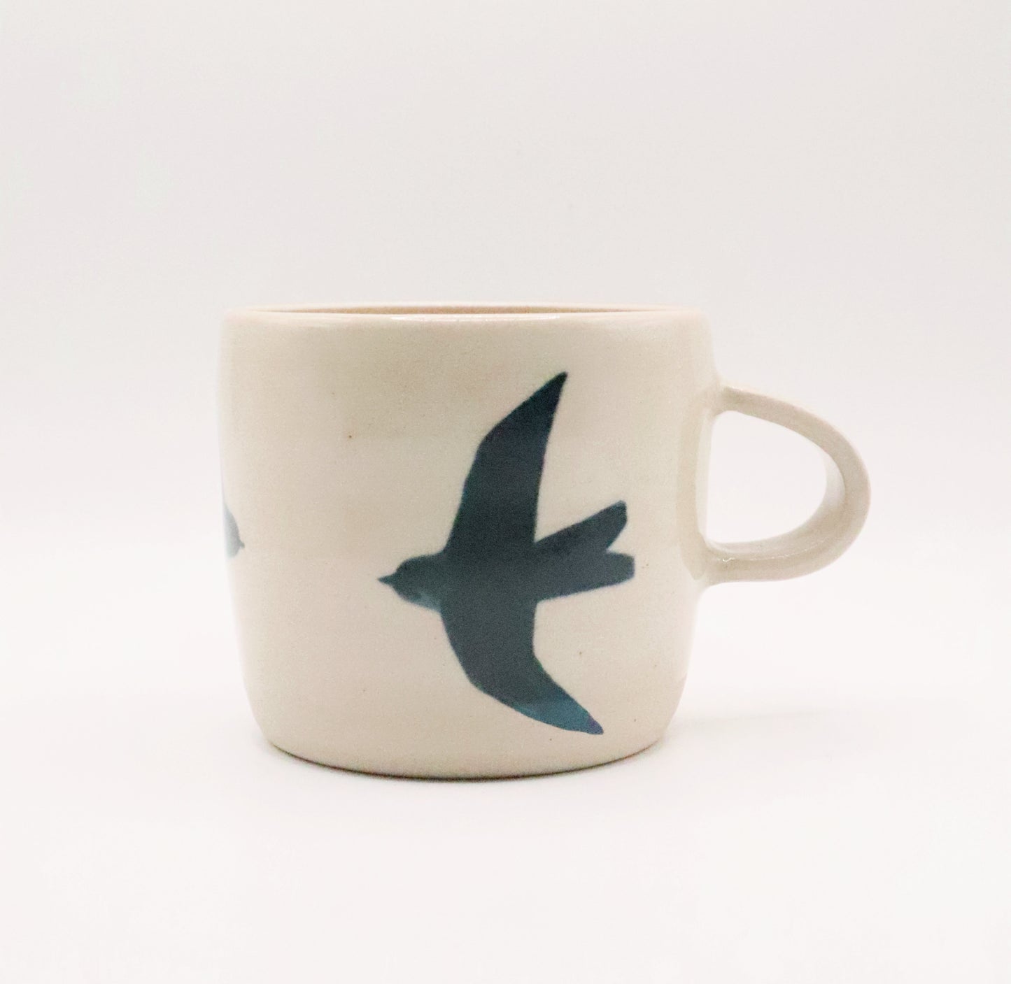 Mug oiseaux en grès